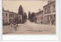 MONGUILHEM - Quartier Du Fond De La Ville Et Avenue De Villeneuve - Très Bon état - Other & Unclassified