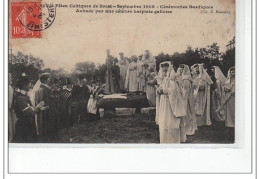 BREST - Fêtes Celtiques De Brest 1908 - Cérémonies Bardiques - Aubade Par Une Célèbre Harpiste Galloise - Très Bon état - Brest