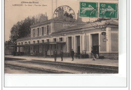 LAMBALLE - La Gare - Vue Des Quais - Très Bon état - Lamballe