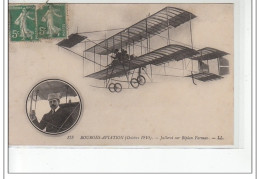 BOURGES AVIATION Octobre 1910 - Jullerot Sur Biplan Farman - Très Bon état - Bourges