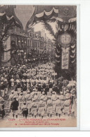 CAEN - 37ème Fête Fédérale De Gymnastique - 15 Juillet 1911 - Défilé Des Sociétés Sous L'Arc De Triomphe - Très Bon état - Caen