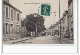 SAINT SYLVAIN - Place De L'église - Très Bon état - Autres & Non Classés