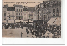 BAR SUR AUBE - Concours De Manoeuvres De Pompes à Incendie Du 26 Août 1906 - Très Bon état - Bar-sur-Aube