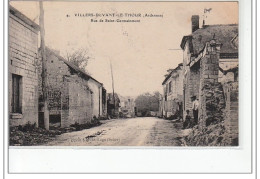 VILLERS DEVANT LE THOUR - Rue Saint Germainmont - Très Bon état - Other & Unclassified