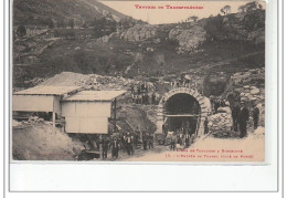 TRAVAUX DU TRANSPYRENEEN - Ligne De Toulouse-Barcelone - L'entrée Du Tunnel (côté De Porté) - Très Bon état - Other & Unclassified