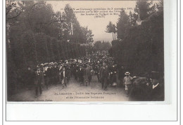 SEDAN - Cérémonie Patriotique Du 3 Sept. 1905 - Au Cimetière,les Sapeurs Pompiers Et L'Harmonie Sedanaise- Très Bon état - Sedan