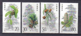 China 1992 Trees Y.T. 3107/3110 ** - Neufs