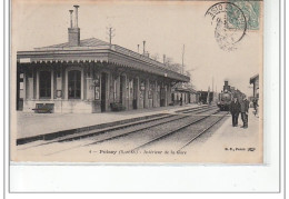 POISSY - Intérieur De La Gare - Très Bon état - Poissy