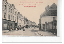 VOULX - La Grande-Rue - Hôtel-Restaurant-Café D' """"L'Orvanne"""" Maison Truchelut - Très Bon état - Other & Unclassified