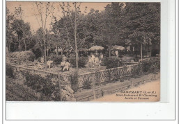 DAMPMART - Hôtel-Restaurant Maison Chambrey - Jardin Et Terrasse - Très Bon état - Autres & Non Classés