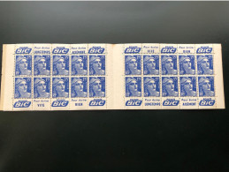 Carnet 886-C1. Type Gandon - Unused Stamps