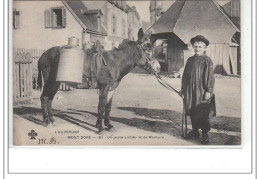 MONT DORE - Un Jeune Laitier Et Sa Monture - Très Bon état - Le Mont Dore