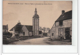 NEUILLY SUR EURE - Place De L'église Et Monument Aux Morts - Très Bon état - Andere & Zonder Classificatie