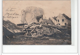 COMPIEGNE - CARTE PHOTO - La Tour Jeanne D'Arc Après Un Bombardement - Très Bon état - Compiegne