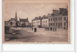 PLUVIGNER - Place Saint-Michel - La Poste - Très Bon état - Pluvigner