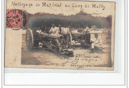 CAMP DE MAILLY - CARTE PHOTO - Nettoyage Du Matériel - Très Bon état - Mailly-le-Camp