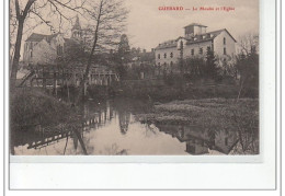 GUERARD - Le Moulin Et L'église - Très Bon état - Otros & Sin Clasificación