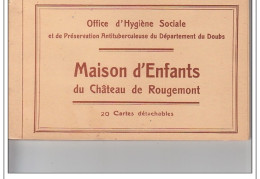 ROUGEMONT - Maison D'enfants Du Château De Rougemont - Carnet 20 Cartes Détachables - Très Bon état - Autres & Non Classés