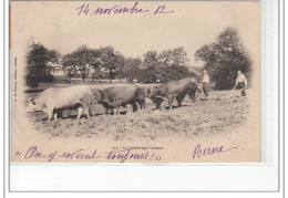 SCENE CREUSOISE - Le Labourage Creusois - Très Bon état - Autres & Non Classés