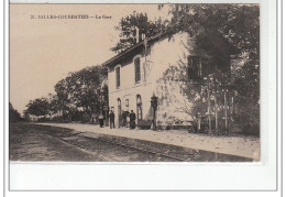 SALLES-COURBATIES - La Gare - Très Bon état - Andere & Zonder Classificatie