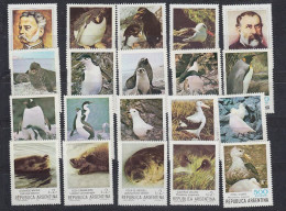 Argentina 1980/1983  Antarctica  20v  ** Mnh (59982) - Unused Stamps