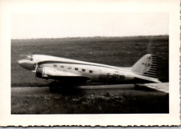 Photographie Photo Vintage Snapshot Amateur Avion Aviation  - Aviación