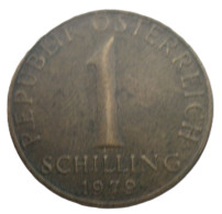 AUTRICHE -1 Schilling   Année 1970   Pièce Non Nettoyée Et Patinée (voir Images) - Autriche