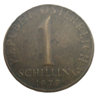 AUTRICHE -1 Schilling   Année 1970   Pièce Non Nettoyée Et Patinée (voir Images) - Oesterreich