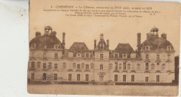 Cheverny  41  Carte Non Circulée Le Chateau Commencé Au XVIIe Siecle Terminé En 1634 - Cheverny