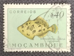 MOZPO0361UK - Fishes - $40 Used Stamp - Mozambique - 1951 - Mozambique