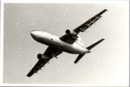 Photographie Photo Vintage Snapshot Amateur Avion Aviation La Ferté Alais - Luchtvaart