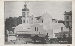 ALGER, LA MOSQUEE DJEMMA EL KEBIR, PUB AU VERSO REF 16557 - Algiers