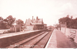Hardingham Station Ca. 1900 HERUITGAVE - Stations Without Trains