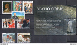 2022 Vaticano - Emissioni Fino A Marzo - 8 Valori + 1 Foglietto - MNH** - Otros & Sin Clasificación