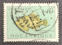 MOZPO0361UP - Fishes - $40 Used Stamp - Mozambique - 1951 - Mozambique