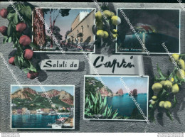 Bz51 Cartolina Saluti Da Capri Provincia Di Napoli  Campania - Napoli (Napels)