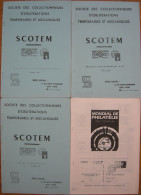 REVUE SCOTEM Année 1989 Complète (n° 31 à 33 Et Supplément Au N° 33) - Frans (vanaf 1941)