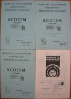 REVUE SCOTEM Année 1989 Complète (n° 31 à 33 Et Supplément Au N° 33) - French (from 1941)