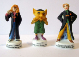 Fèves Mates X3 - Série Harry Potter Et La Chambre Des Secrets - Warner Bross - 2003 - Personaggi