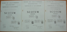 REVUE SCOTEM Année 1992 Complète (n° 40 à 42) - Francés (desde 1941)