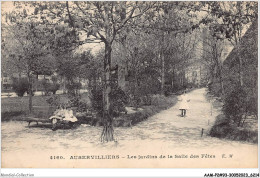 AAMP2-93-0109 - AUBERVILLERS - Les Jardins De La Salle Des Fetes - Aubervilliers