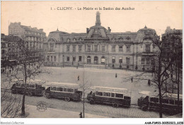 AAMP1-93-0081 - CLICHY-SOUS-BOIS- La Mairie Et La Station Des Autosbus - Clichy Sous Bois