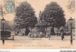 AAMP1-93-0042 - SAINT-DENIS - Le Square Thiers Et La Statue De Vercingetorix - Saint Denis