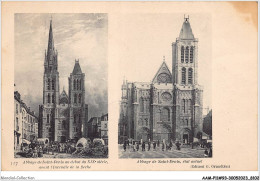 AAMP11-93-1054 - L'Abbaye De SAINT-DENIS - Au Debut Du XIX Siecle - Etat Actuel - Saint Denis