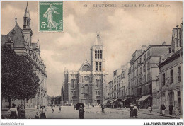 AAMP11-93-1038 - SAINT-DENIS - L'hotel De Ville Et La Basilique - Saint Denis