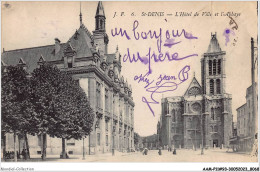 AAMP11-93-1037 - SAINT-DENIS - L'hotel De Ville Et L'abbaye - Saint Denis