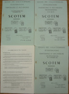 REVUE SCOTEM Année 1995 Complète (n° 49 à 51) - Frans (vanaf 1941)
