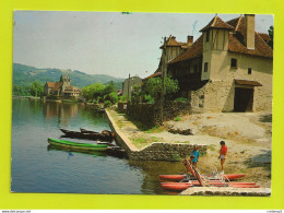 19 BEAULIEU SUR DORDOGNE Vers Argentat N°31 Plan D'eau Chapelle Des Pénitents Beaux Pédalos VOIR DOS Flamme En 1987 - Autres & Non Classés