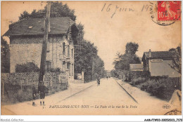 AAMP7-93-0591 - PAVILLONS-SOUS-BOIS - La Poste Et La Rue De La Poste - Autres & Non Classés