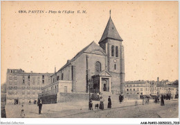 AAMP6-93-0512 - PANTIN - La Place De L'eglise - Pantin